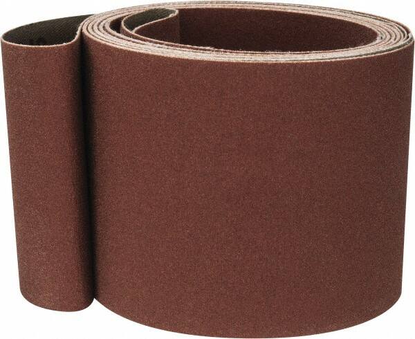 Tru-Maxx - 3" Wide x 132" OAL, 240 Grit, Aluminum Oxide Abrasive Belt - Aluminum Oxide, Very Fine, Coated, X Weighted Cloth Backing - Makers Industrial Supply