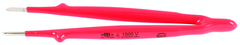 5" OAL INSULATED TWEEZERS STRAIGHT - Makers Industrial Supply