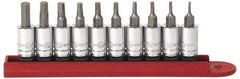 GearWrench - 10 Piece 1/4" Drive Inch Hex Bit Socket Set - 1/16 to 1/4" Hex - Makers Industrial Supply