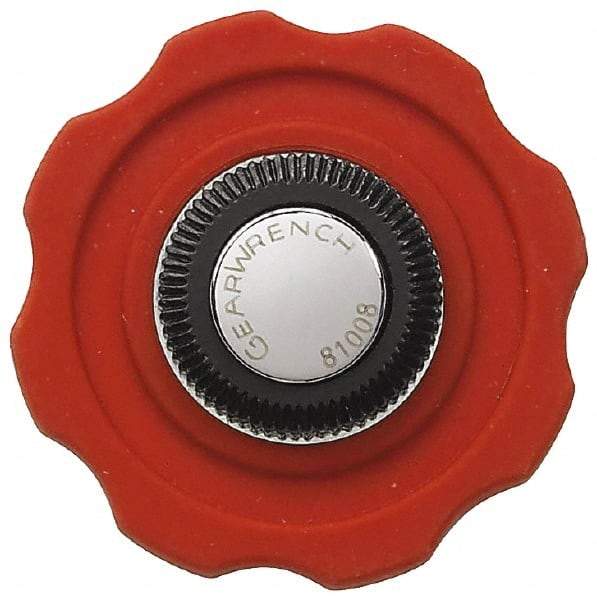 GearWrench - 1/4" Drive Thumbwheel Ratchet - Plastic Finish, 3.35" OAL, 60 Gear Teeth, Cushion Grip Rosette Handle - Makers Industrial Supply