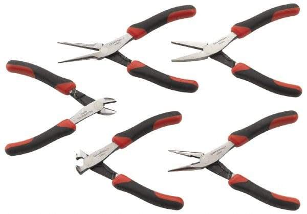 GearWrench - 5 Piece Mini Plier Set - Comes in Tray - Makers Industrial Supply