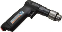 Ingersoll-Rand - 1/4" Keyed Chuck - Pistol Grip Handle, 2,800 RPM, 11 CFM, 0.25 hp, 90 psi - Makers Industrial Supply