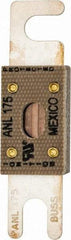 Cooper Bussmann - 175 Amp Non-Time Delay Fast-Acting Forklift & Truck Fuse - 125VAC, 80VDC, 3.18" Long x 0.75" Wide, Littelfuse CNL175, Bussman ANL-175, Ferraz Shawmut CNL175 - Makers Industrial Supply