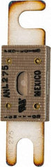 Cooper Bussmann - 275 Amp Non-Time Delay Fast-Acting Forklift & Truck Fuse - 125VAC, 80VDC, 3.18" Long x 0.75" Wide, Littelfuse CNL275, Bussman ANL-275, Ferraz Shawmut CNL275 - Makers Industrial Supply