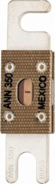 Cooper Bussmann - 350 Amp Non-Time Delay Fast-Acting Forklift & Truck Fuse - 125VAC, 80VDC, 3.18" Long x 0.75" Wide, Littelfuse CNN350, Bussman ANN-350, Ferraz Shawmut CNN350 - Makers Industrial Supply