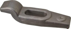 Gibraltar - 8" OAL x 2-1/8" Overall Width x 2-1/16" Overall Height, Gooseneck Clamp - Grade ASTM A521, Class CA Forged Steel, 2-7/16" Slot Len x 13/16" Slot Width, 1-1/4" Neck Len - Makers Industrial Supply