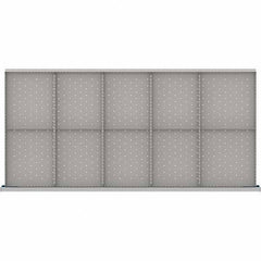 LISTA - 10-Compartment Drawer Divider Layout for 3.15" High Drawers - Makers Industrial Supply