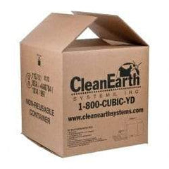 Made in USA - 1 Cu. Yd. Box without Lid - Includes Box, Liner and Nail Kit - Makers Industrial Supply