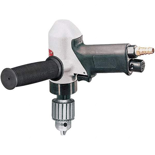 Dynabrade - 3/8" Keyed Chuck - Pistol Grip Handle, 20,000 RPM, 0.7 hp, 90 psi - Makers Industrial Supply