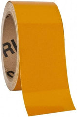 NMC - Yellow Solid Color Vinyl Tape - 2" Wide x 30' Long x 0.002" Thick, General Traffic - Makers Industrial Supply