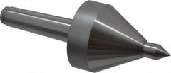 Riten - MT3 Taper Shank, 2-5/8" Head Diam 685 Lb Capacity Live Center - 4,000 Max RPM, 3-3/16" Head Length, 5/8" Point Diam, 15/16" Point Len, 685 Lb Max Workpc, 3-3/16" OAL, Pipe Nose Point - Makers Industrial Supply