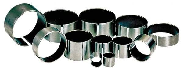 TriStar - 3/4" Inside x 7/8" Outside Diam, Steel/PTFE Sleeve Bearing - 3/8" OAL - Makers Industrial Supply