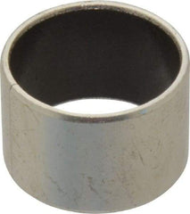 TriStar - 1" Inside x 1-1/8" Outside Diam, Steel/PTFE Sleeve Bearing - 3/4" OAL - Makers Industrial Supply