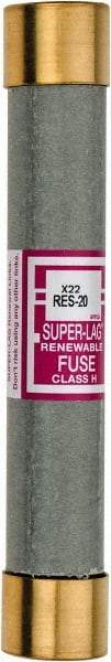 Cooper Bussmann - 600 VAC, 20 Amp, Time Delay Renewable Fuse - Fuse Holder Mount, 127mm OAL, 10 (RMS) kA Rating, 13/16" Diam - Makers Industrial Supply