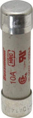 Cooper Bussmann - 500 VAC, 10 Amp, Fast-Acting Semiconductor/High Speed Fuse - 50.8mm OAL, 200 (RMS), 50 at DC kA Rating, 9/16" Diam - Makers Industrial Supply