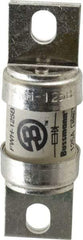 Cooper Bussmann - 500 VAC/VDC, 125 Amp, Fast-Acting Semiconductor/High Speed Fuse - Bolt-on Mount, 3-5/8" OAL, 200 (RMS Symmetrical), 50 at DC kA Rating, 1-5/32" Diam - Makers Industrial Supply