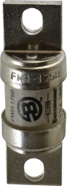 Cooper Bussmann - 500 VAC/VDC, 175 Amp, Fast-Acting Semiconductor/High Speed Fuse - Bolt-on Mount, 3-5/8" OAL, 200 (RMS Symmetrical), 50 at DC kA Rating, 1-5/32" Diam - Makers Industrial Supply