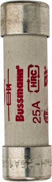 Cooper Bussmann - 500 VAC, 25 Amp, Fast-Acting Semiconductor/High Speed Fuse - 50.8mm OAL, 200 (RMS), 50 at DC kA Rating, 9/16" Diam - Makers Industrial Supply