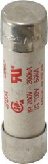 Cooper Bussmann - 690 VAC (IEC), 700 VAC (UL), 800 VDC, 25 Amp, Fast-Acting Semiconductor/High Speed Fuse - 50.8mm OAL, 200 (RMS), 50 at DC kA Rating, 9/16" Diam - Makers Industrial Supply