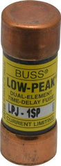 Cooper Bussmann - 300 VDC, 600 VAC, 1 Amp, Time Delay General Purpose Fuse - Fuse Holder Mount, 2-1/4" OAL, 100 at DC, 300 at AC (RMS) kA Rating, 13/16" Diam - Makers Industrial Supply