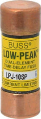 Cooper Bussmann - 300 VDC, 600 VAC, 10 Amp, Time Delay General Purpose Fuse - Fuse Holder Mount, 2-1/4" OAL, 100 at DC, 300 at AC (RMS) kA Rating, 13/16" Diam - Makers Industrial Supply