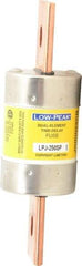 Cooper Bussmann - 300 VDC, 600 VAC, 250 Amp, Time Delay General Purpose Fuse - Bolt-on Mount, 7-1/8" OAL, 100 at DC, 300 at AC (RMS) kA Rating, 2" Diam - Makers Industrial Supply