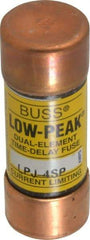 Cooper Bussmann - 300 VDC, 600 VAC, 4 Amp, Time Delay General Purpose Fuse - Fuse Holder Mount, 2-1/4" OAL, 100 at DC, 300 at AC (RMS) kA Rating, 13/16" Diam - Makers Industrial Supply