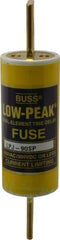 Cooper Bussmann - 300 VDC, 600 VAC, 90 Amp, Time Delay General Purpose Fuse - Bolt-on Mount, 4-5/8" OAL, 100 at DC, 300 at AC (RMS) kA Rating, 1-1/8" Diam - Makers Industrial Supply