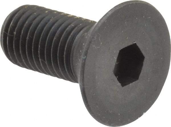 Holo-Krome - 5/16-24 UNF Hex Socket Drive, 82° Flat Screw - Alloy Steel, Black Oxide Finish, Fully Threaded, 3/4" OAL - Makers Industrial Supply