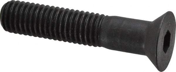 Holo-Krome - 1/2-13 UNC Hex Socket Drive, 82° Flat Screw - Alloy Steel, Black Oxide Finish, Partially Threaded, 2-1/2" OAL - Makers Industrial Supply