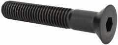 Holo-Krome - 1/2-13 UNC Hex Socket Drive, 82° Flat Screw - Alloy Steel, Black Oxide Finish, Partially Threaded, 3" OAL - Makers Industrial Supply