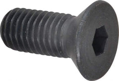 Holo-Krome - 5/8-11 UNC Hex Socket Drive, 82° Flat Screw - Alloy Steel, Black Oxide Finish, Fully Threaded, 1-1/2" OAL - Makers Industrial Supply