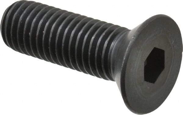 Holo-Krome - 5/8-11 UNC Hex Socket Drive, 82° Flat Screw - Alloy Steel, Black Oxide Finish, Fully Threaded, 2" OAL - Makers Industrial Supply