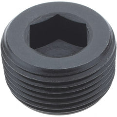 Holo-Krome - 1-11-1/2, 3/4" OAL, Alloy Steel Socket Pressure Plug - Makers Industrial Supply