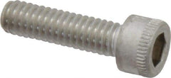 Holo-Krome - #8-32 UNC Hex Socket Drive, Socket Cap Screw - Grade 18-8 Stainless Steel, Uncoated, Fully Threaded, 5/8" Length Under Head - Makers Industrial Supply