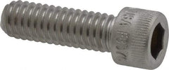 Holo-Krome - 5/16-18 UNC Hex Socket Drive, Socket Cap Screw - Grade 18-8 Stainless Steel, Uncoated, Fully Threaded, 1" Length Under Head - Makers Industrial Supply