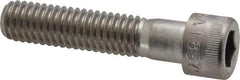 Holo-Krome - 3/8-16 UNC Hex Socket Drive, Socket Cap Screw - Grade 18-8 Stainless Steel, Uncoated, Partially Threaded, 1-3/4" Length Under Head - Makers Industrial Supply