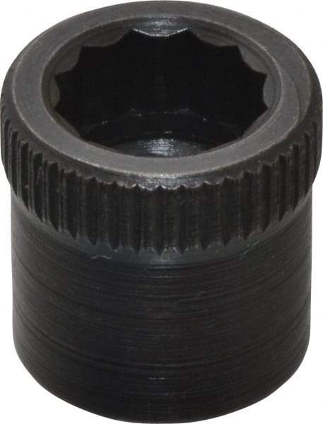 Holo-Krome - 1/4-28" Thread Uncoated Steel Allen Nut - 1/4" Diam, 1/4" Hex Key - Makers Industrial Supply