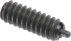 Gibraltar - 6-32, 3/8" Thread Length, 1/16" Plunger Projection, Steel Threaded Spring Plunger - 0.045" Max Plunger Diam, 3/8" Plunger Length, 1 Lb Init End Force, 1.6 Lb Final End Force - Makers Industrial Supply