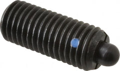 Gibraltar - 3/4-10, 1-3/4" Thread Length, 5/16" Plunger Projection, Steel Threaded Spring Plunger - 0.374" Max Plunger Diam, 1-3/4" Plunger Length, 6.7 Lb Init End Force, 37.3 Lb Final End Force - Makers Industrial Supply