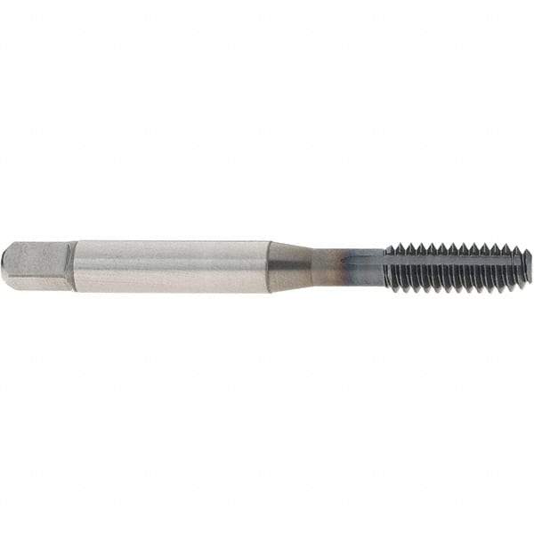 OSG - 1/4-20 UNC H5 Thread Limit Modified Bottoming Thread Forming Tap - Powdered Metal High Speed Steel, TiCN Finish, 2-1/2" OAL, 1" Thread Length, Right Hand Thread, Series EXOTAP NRT - Makers Industrial Supply