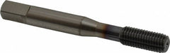 OSG - 5/16-24 UNF H4 Thread Limit Modified Bottoming Thread Forming Tap - Powdered Metal High Speed Steel, TiCN Finish, 2-23/32" OAL, 1-1/8" Thread Length, Right Hand Thread, Series EXOTAP NRT - Makers Industrial Supply