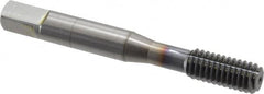 OSG - 5/16-18 UNC H6 Thread Limit Bottoming Thread Forming Tap - Powdered Metal High Speed Steel, TiCN Finish, 2-23/32" OAL, 1-1/8" Thread Length, Right Hand Thread, Series EXOTAP NRT - Makers Industrial Supply