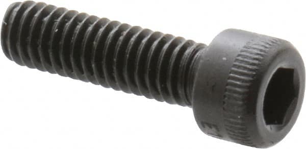 Holo-Krome - #6-40 UNF Hex Socket Drive, Socket Cap Screw - Alloy Steel, Black Oxide Finish, Fully Threaded, 1/2" Length Under Head - Makers Industrial Supply