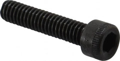 Holo-Krome - #6-40 UNF Hex Socket Drive, Socket Cap Screw - Alloy Steel, Black Oxide Finish, Fully Threaded, 5/8" Length Under Head - Makers Industrial Supply