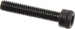 Holo-Krome - #6-40 UNF Hex Socket Drive, Socket Cap Screw - Alloy Steel, Black Oxide Finish, Fully Threaded, 3/4" Length Under Head - Makers Industrial Supply