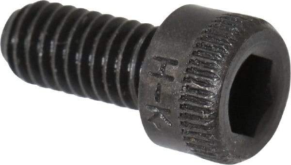 Holo-Krome - #8-36 UNF Hex Socket Drive, Socket Cap Screw - Alloy Steel, Black Oxide Finish, Fully Threaded, 3/8" Length Under Head - Makers Industrial Supply