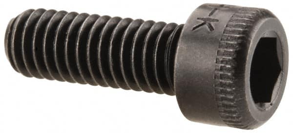 Holo-Krome - #8-36 UNF Hex Socket Drive, Socket Cap Screw - Alloy Steel, Black Oxide Finish, Fully Threaded, 1/2" Length Under Head - Makers Industrial Supply