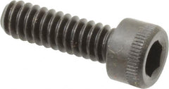 Holo-Krome - #3-48 UNC Hex Socket Drive, Socket Cap Screw - Alloy Steel, Black Oxide Finish, Fully Threaded, 3/8" Length Under Head - Makers Industrial Supply