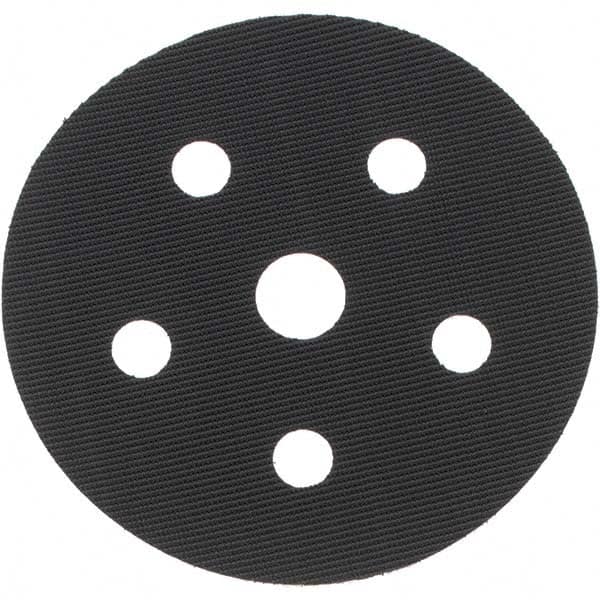 Dynabrade - 5" Diam, Round, Hook & Loop Face, Conversion Backing Pad - Random Orbital Sander Compatible, Adhesive/PSA Back, Vacuum Pad - Makers Industrial Supply